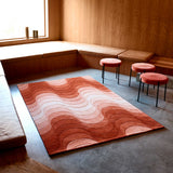 Wave Rug - Orange